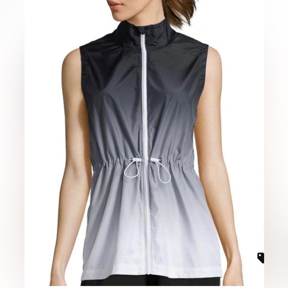 OMBRÉ WHITE WOMENS VEST